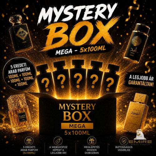 Mystery Box MEGA (5x100 ml arba parfüm) Férfi-Uniszex