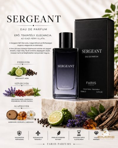Fariis Sergeant, Eau de Parfum  dekant 10 ml