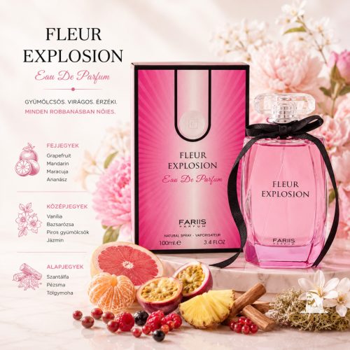 Fariis Fleur Explosion Eau de Parfum dekant 10 ml