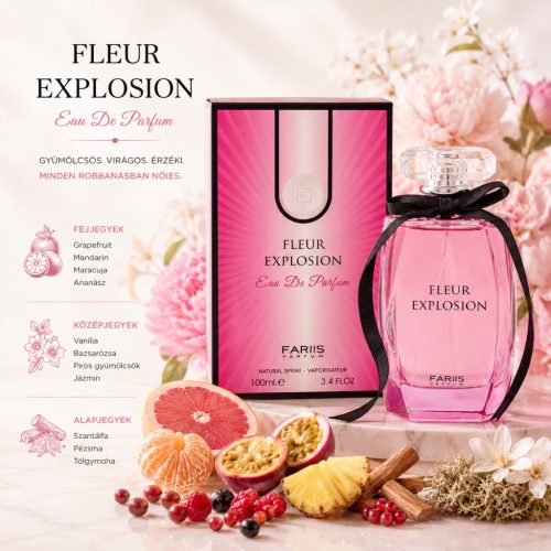 Fariis Fleur Explosion Eau de Parfum- 100ml