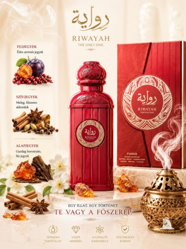 Fariis Riwayah The Only One Extrait de Parfum Unisex dekant 10 ml