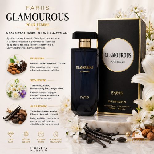 Fariis  Glamourous Pour Femme EDP dekant 10 ml