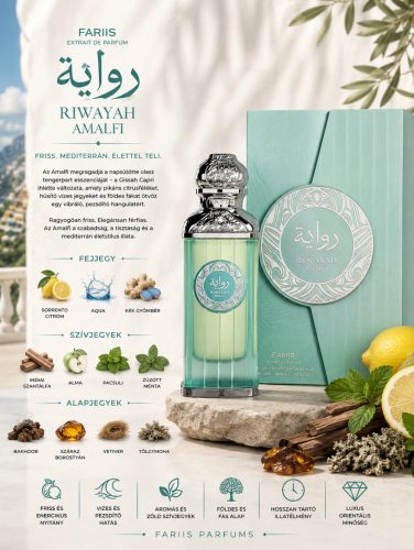 Fariis Riwayah Amalfi Extrait de Parfum 100 ml Unisex