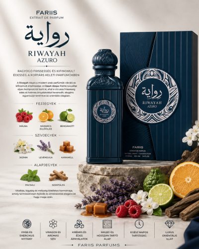 Fariis Riwayah Azuro Extrait de Parfum 100 ml Unisex