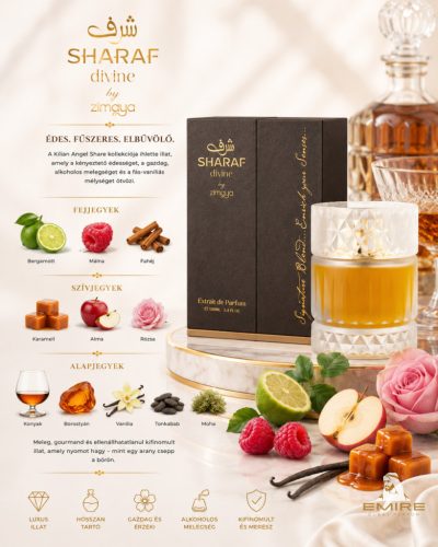 Zimaya Sharaf Divine Eau de Parfum Unisex dekant 10 ml