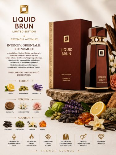 French Avenue Liquid Brun Limited Edition Extraid de Parfüm uniszex 150 ml