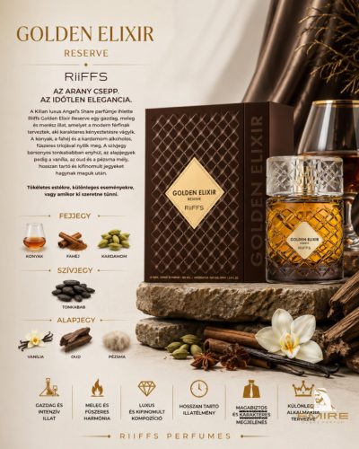 Riiffs Golden Elixir Reserve Extrait de Parfum dekant 10 ml