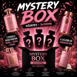 Mystery Box Közepes (3x100 ml arba parfüm) Női-Uniszex