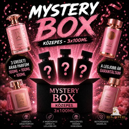 Mystery Box Közepes (3x100 ml arba parfüm) Női-Uniszex