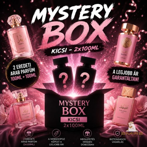 Mystery Box Kicsi (2x100 ml arba parfüm) Női-Uniszex